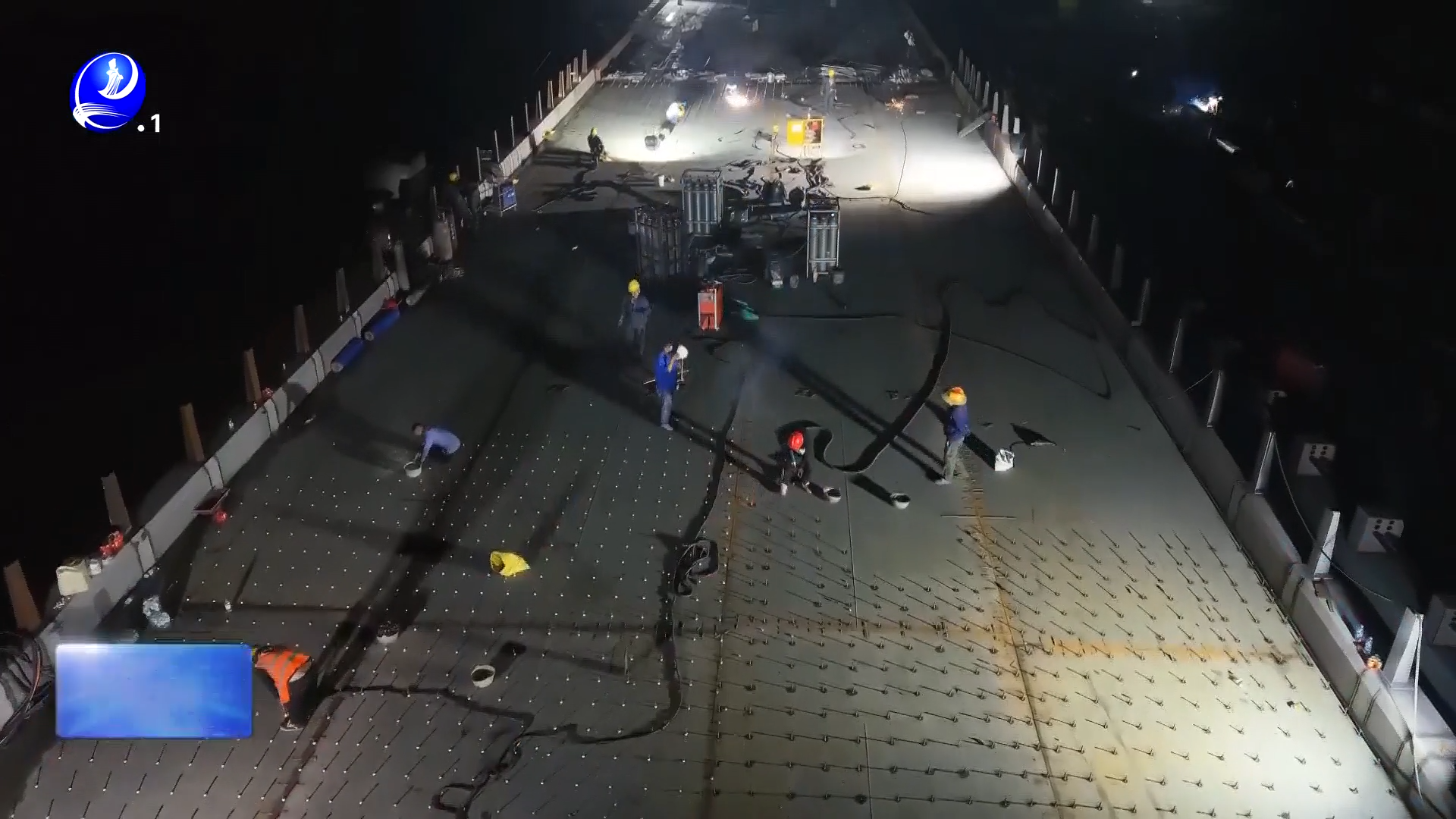 灯火如昼抢工期  永嘉街二期全力冲刺9月主车道贯通目标