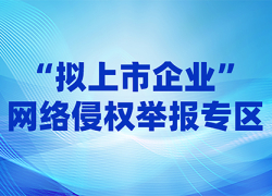 “拟上市企业”网络侵权举报专区